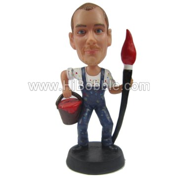 Artist Custom Bobbleheads From Your Photos