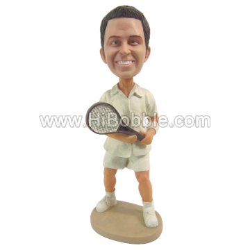 Tennis Player Custom Bobbleheads From Your Photos