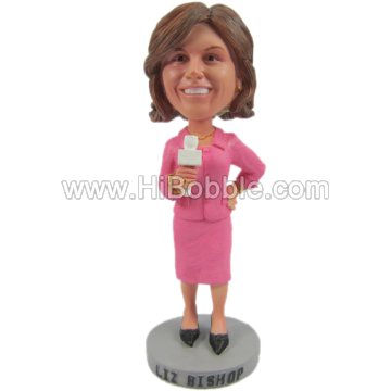 Reporter Custom Bobbleheads From Your Photos