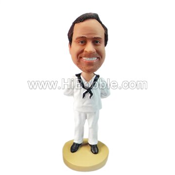 Navy Custom Bobbleheads From Your Photos