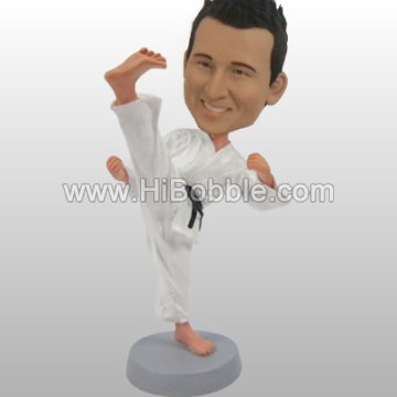Karate expert Custom Bobbleheads From Your Photos