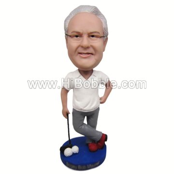 Golf Custom Bobbleheads From Your Photos