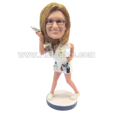 Nurse / Sexy Lady Custom Bobbleheads From Your Photos