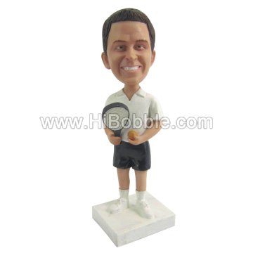 Tennis Player Custom Bobbleheads From Your Photos