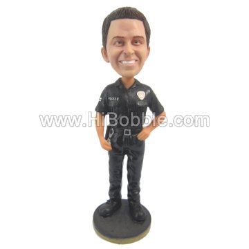 Cop / Police / Policeman Custom Bobbleheads From Your Photos