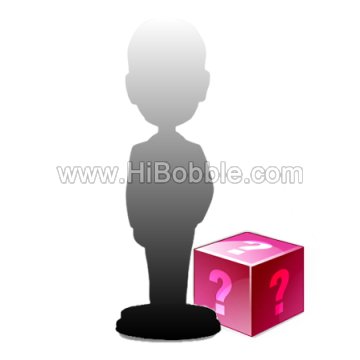 Entirely customize your bobblehead from head to toe plus a small background Custom Bobbleheads From Your Photos