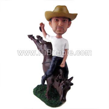 Cowboy bobblehead Custom Bobbleheads From Your Photos