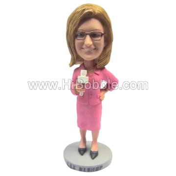 Reporter Custom Bobbleheads From Your Photos