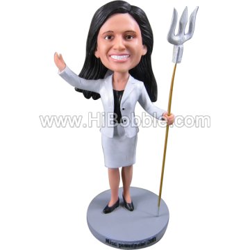 Female Custom Bobbleheads From Your Photos