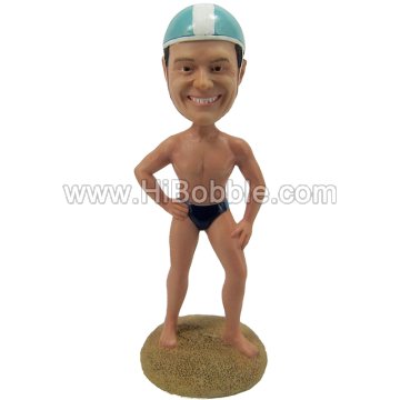 Swimmer Custom Bobbleheads From Your Photos