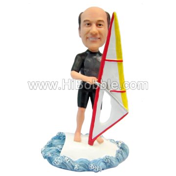 Sailboat Custom Bobbleheads From Your Photos