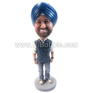 Indian men Custom Bobbleheads From Your Photos