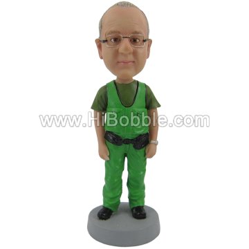 Worker Custom Bobbleheads From Your Photos