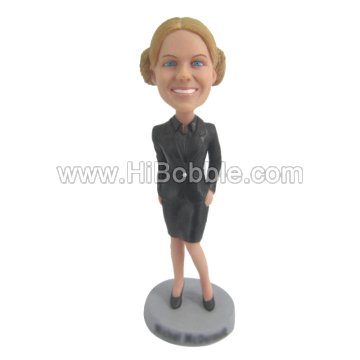 Lady Custom Bobbleheads From Your Photos