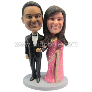 India Wedding Custom Bobbleheads From Your Photos