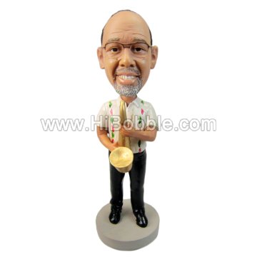 Sax male Custom Bobbleheads From Your Photos