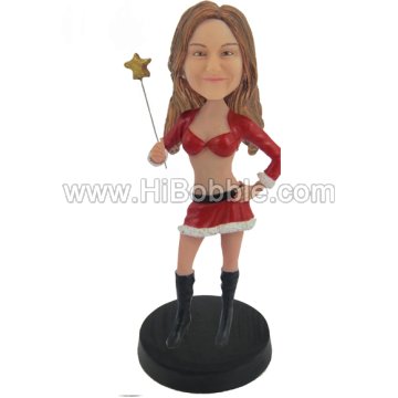 Female Custom Bobbleheads From Your Photos