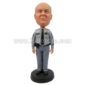 policeman / cop Custom Bobbleheads From Your Photos