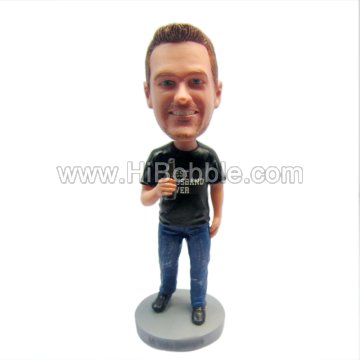 Beer Male Custom Bobbleheads From Your Photos