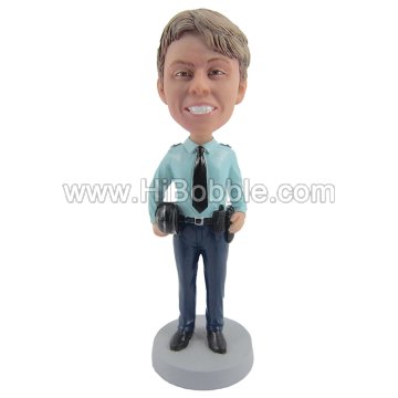 Policeman Custom Bobbleheads From Your Photos