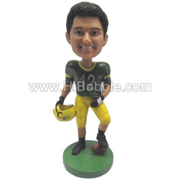 Football Player Custom Bobbleheads From Your Photos