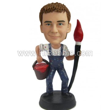 Painter Custom Bobbleheads From Your Photos