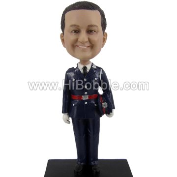 Policeman Custom Bobbleheads From Your Photos
