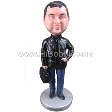 Businessman Custom Bobbleheads From Your Photos