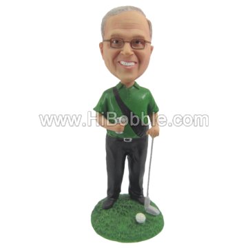 Golf player Custom Bobbleheads From Your Photos