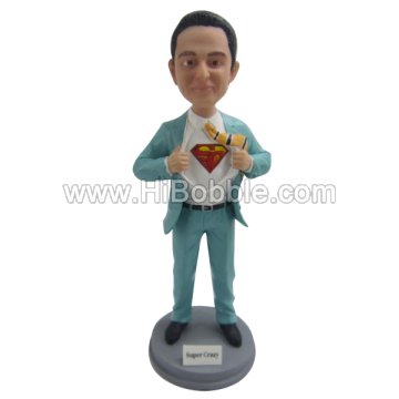 Superman Custom Bobbleheads From Your Photos