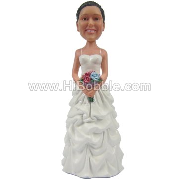 Bridesmaid Custom Bobbleheads From Your Photos