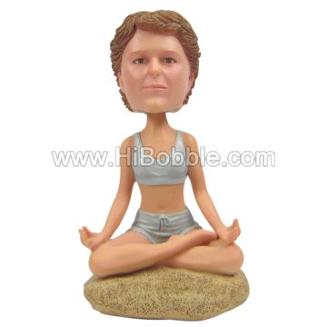 Yoga Custom Bobbleheads From Your Photos