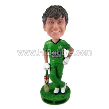 Cricket palyer bobblehead Custom Bobbleheads From Your Photos