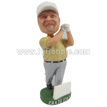 Golf player Custom Bobbleheads From Your Photos