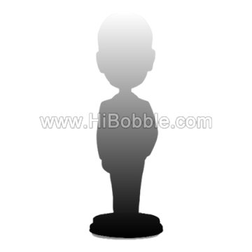 Customize your head and clothes on this bobblehead model Custom Bobbleheads From Your Photos