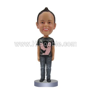Kids #4 Custom Bobbleheads From Your Photos
